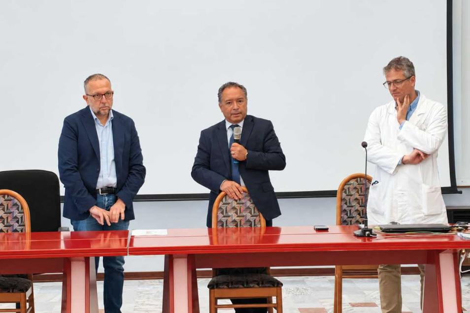 Un momento della presentazione